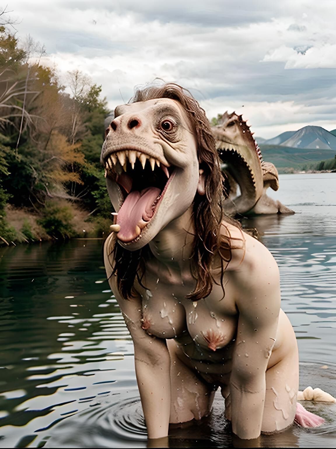 Flesh of the Lost Lake: A Naked Paleontological Adventure 