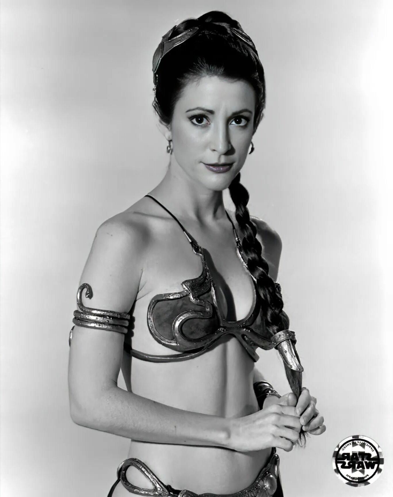 Kira Nerys as Slave Leia Nana Visitor Carrie Fisher