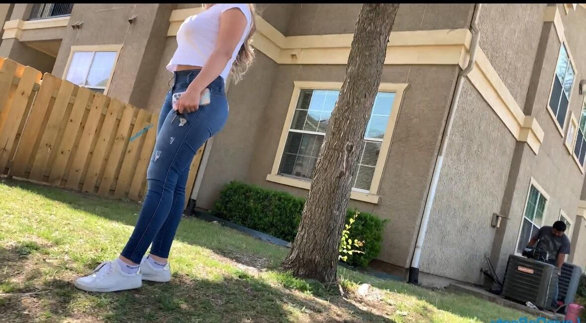 Candid Pawgs Tight Jeans and Pants