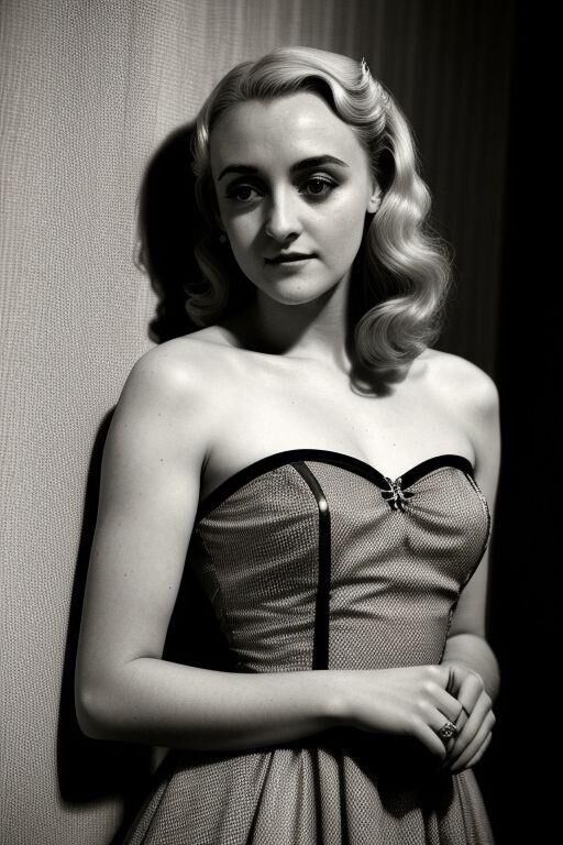 Evanna - 1950s aesthetic