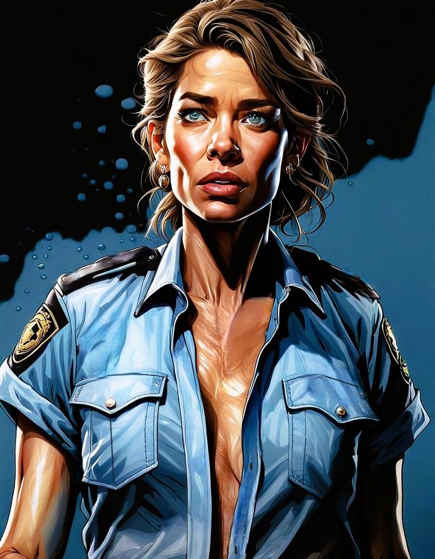 AI .... 警察官 ... 婦警 ... 警察官 1