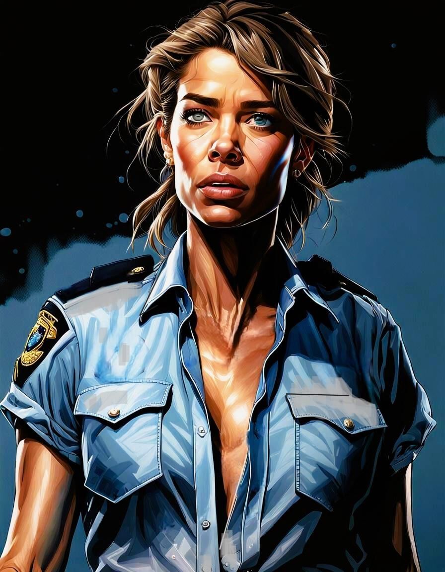 AI .... 警察官 ... 婦警 ... 警察官 1