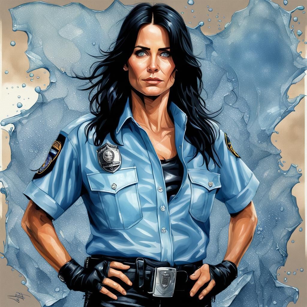 AI .... 警察官 ... 婦警 ... 警察官 1