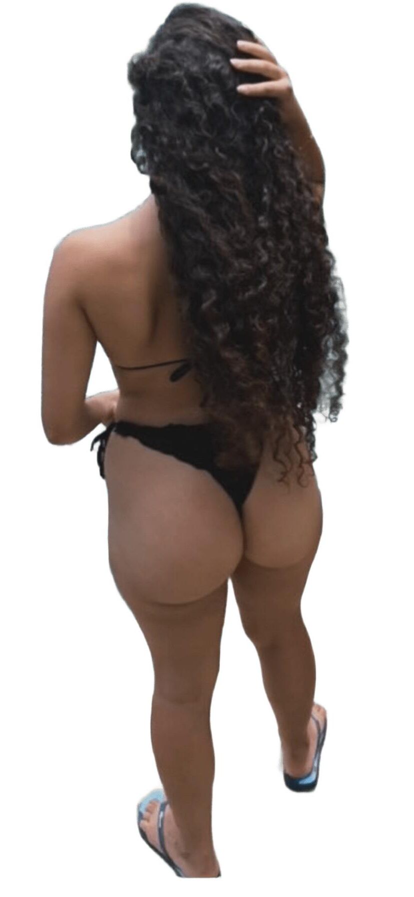 Latina Cute Big Butt Stickers 