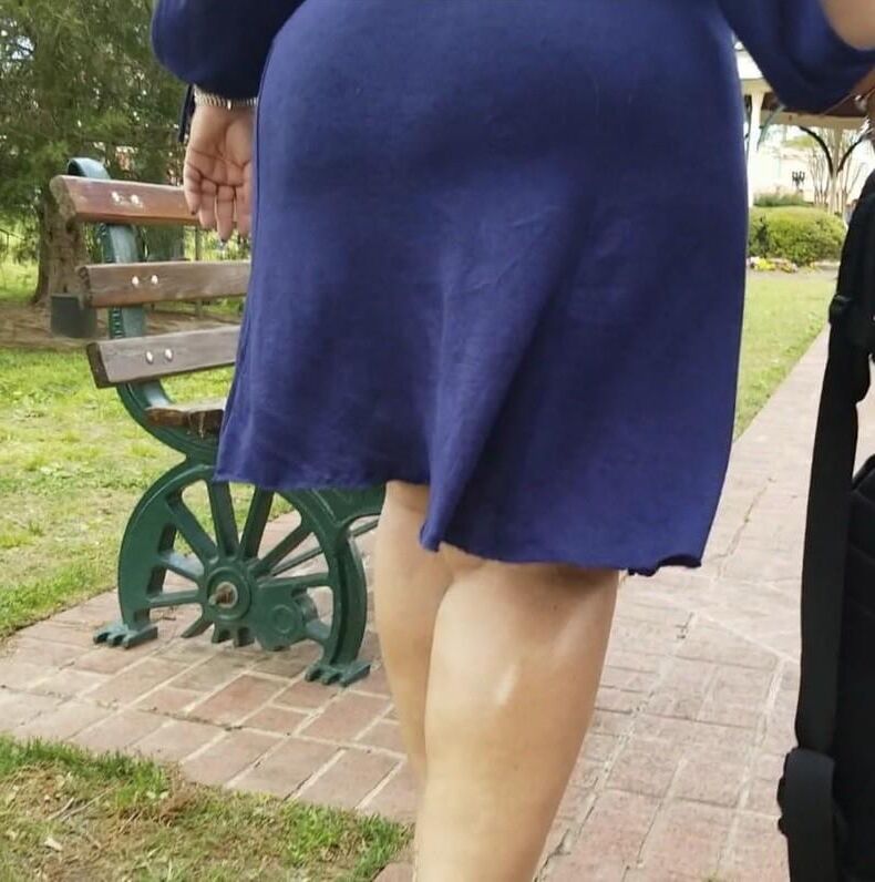 Candid bbw pawg with huge ass