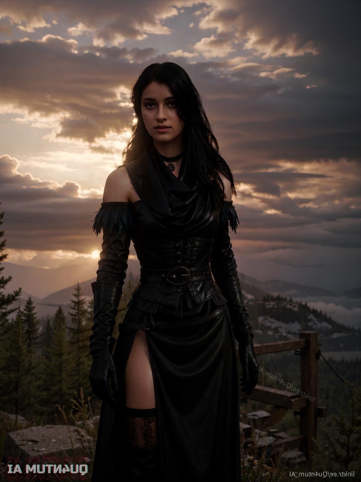 AI Anya Chalotra #The Witcher Yennefer