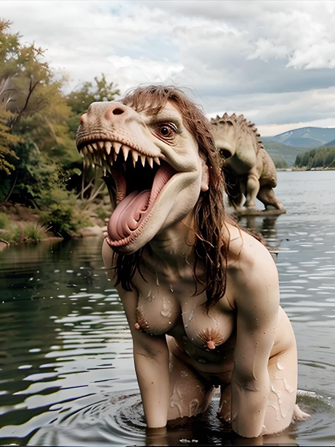 Flesh of the Lost Lake: A Naked Paleontological Adventure 