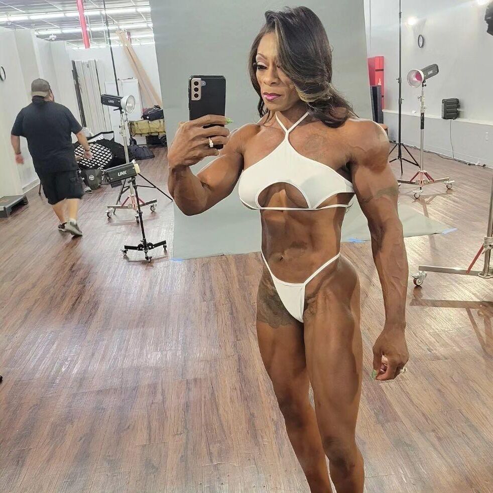 Ebony Female Muscle