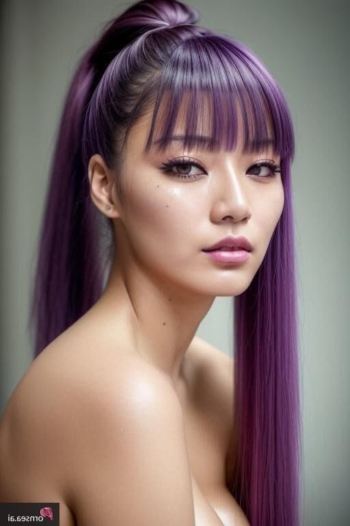 Asian babe adora roxo