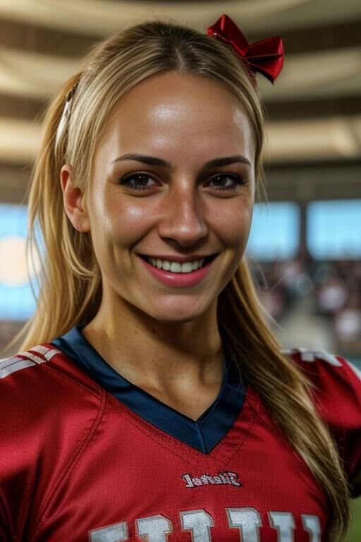 KI generiert – Mädchen des Sports
