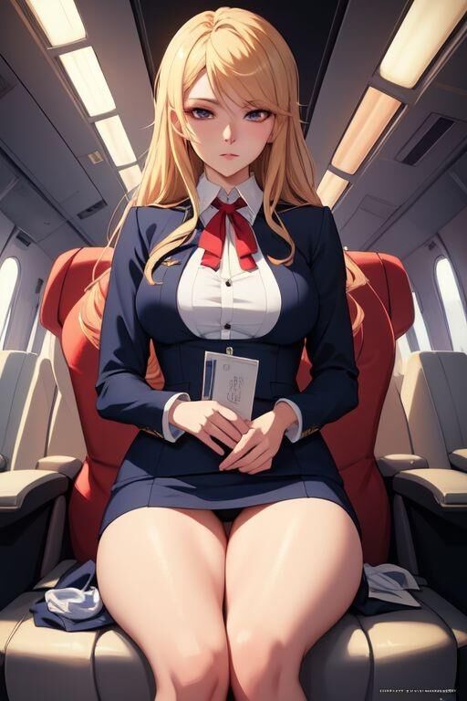 My AI creation: Stewardesses (Hentai) 01