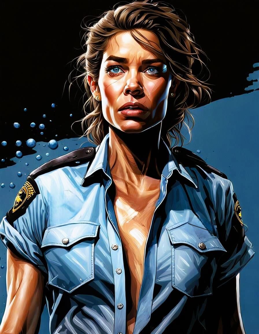 AI .... 警察官 ... 婦警 ... 警察官 1