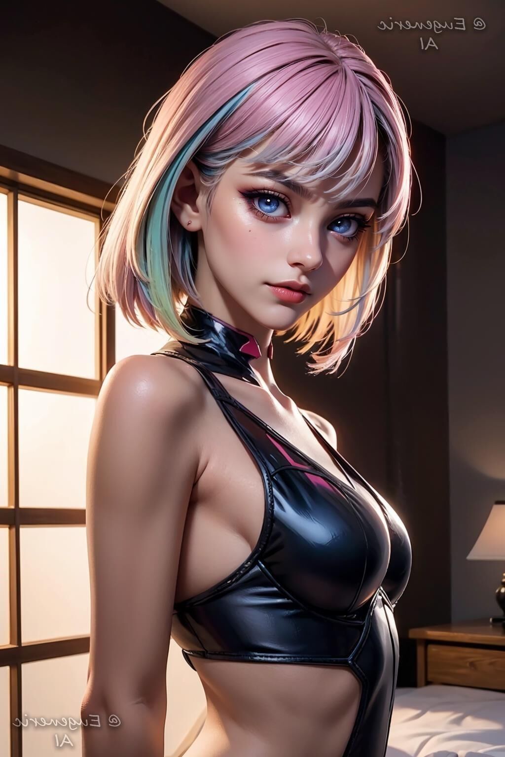 AI KI Linda chica adolescente sexy
