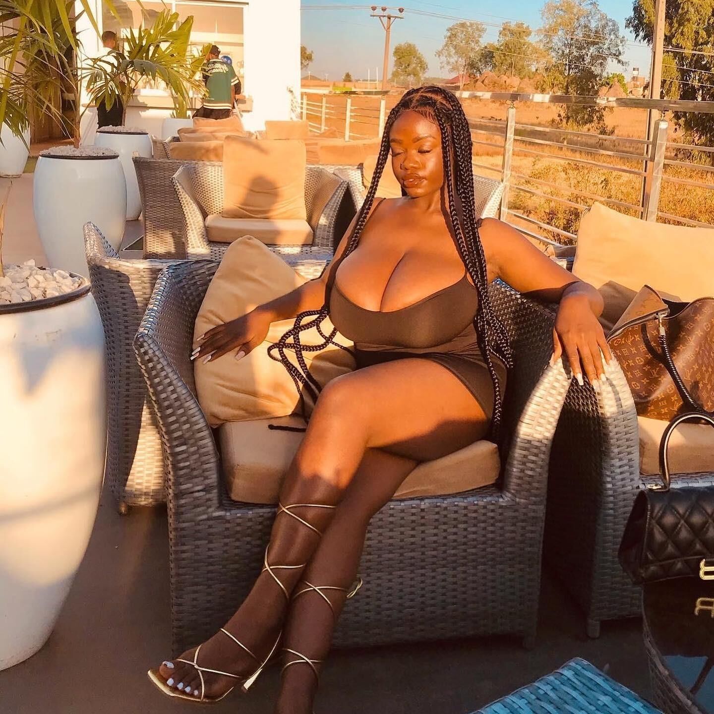 huge black insta tits