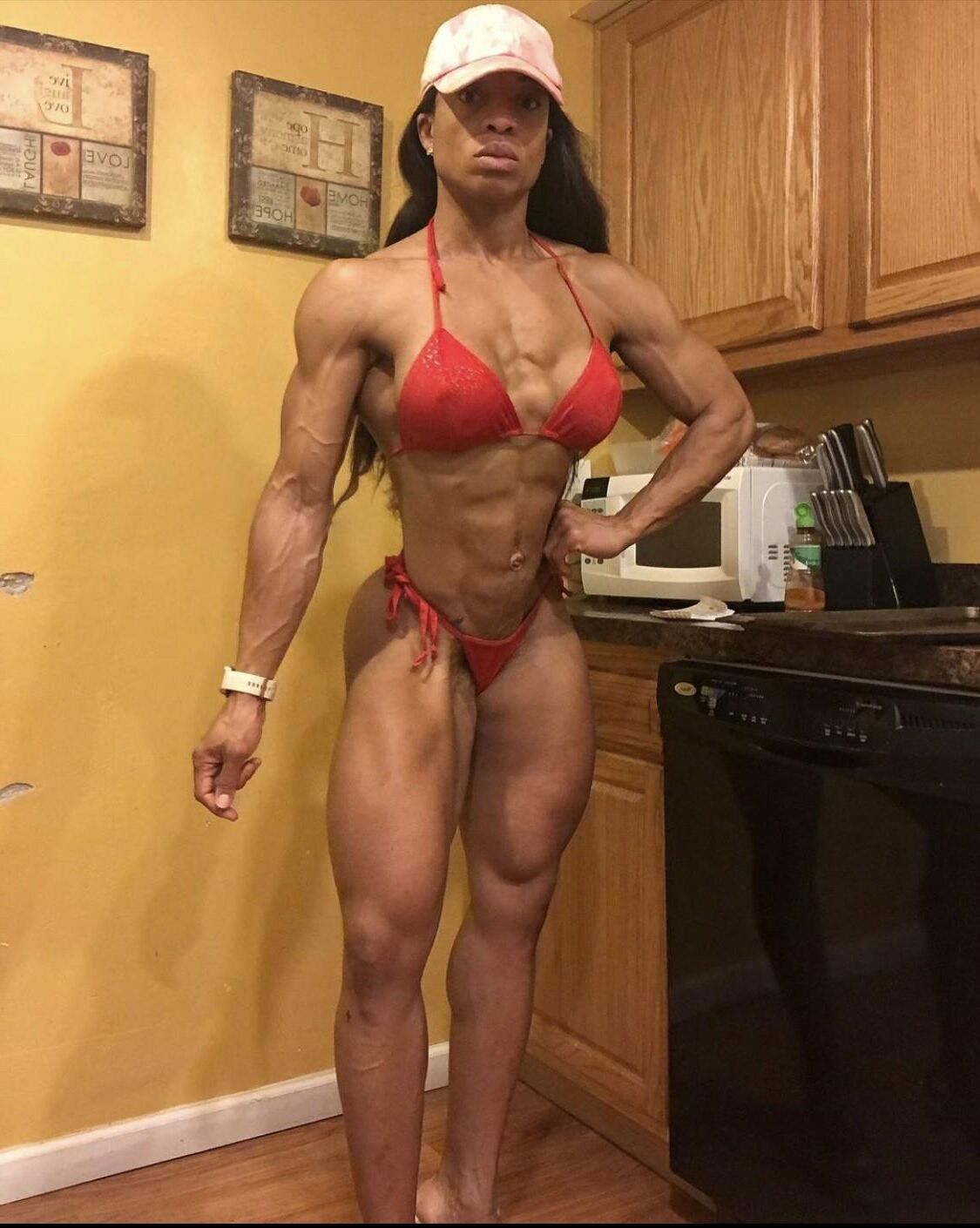 Ebony Female Muscle