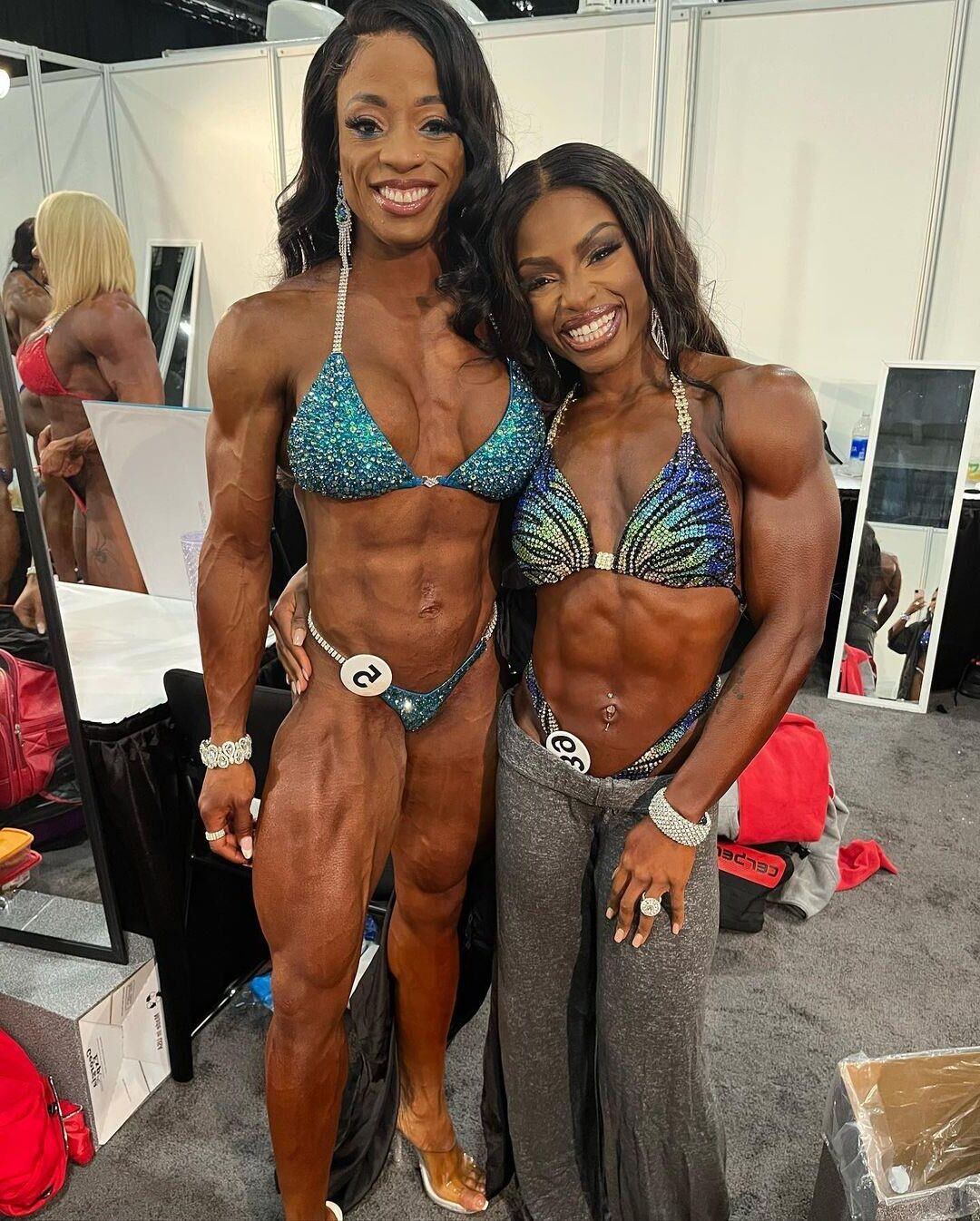 Ebony Female Muscle