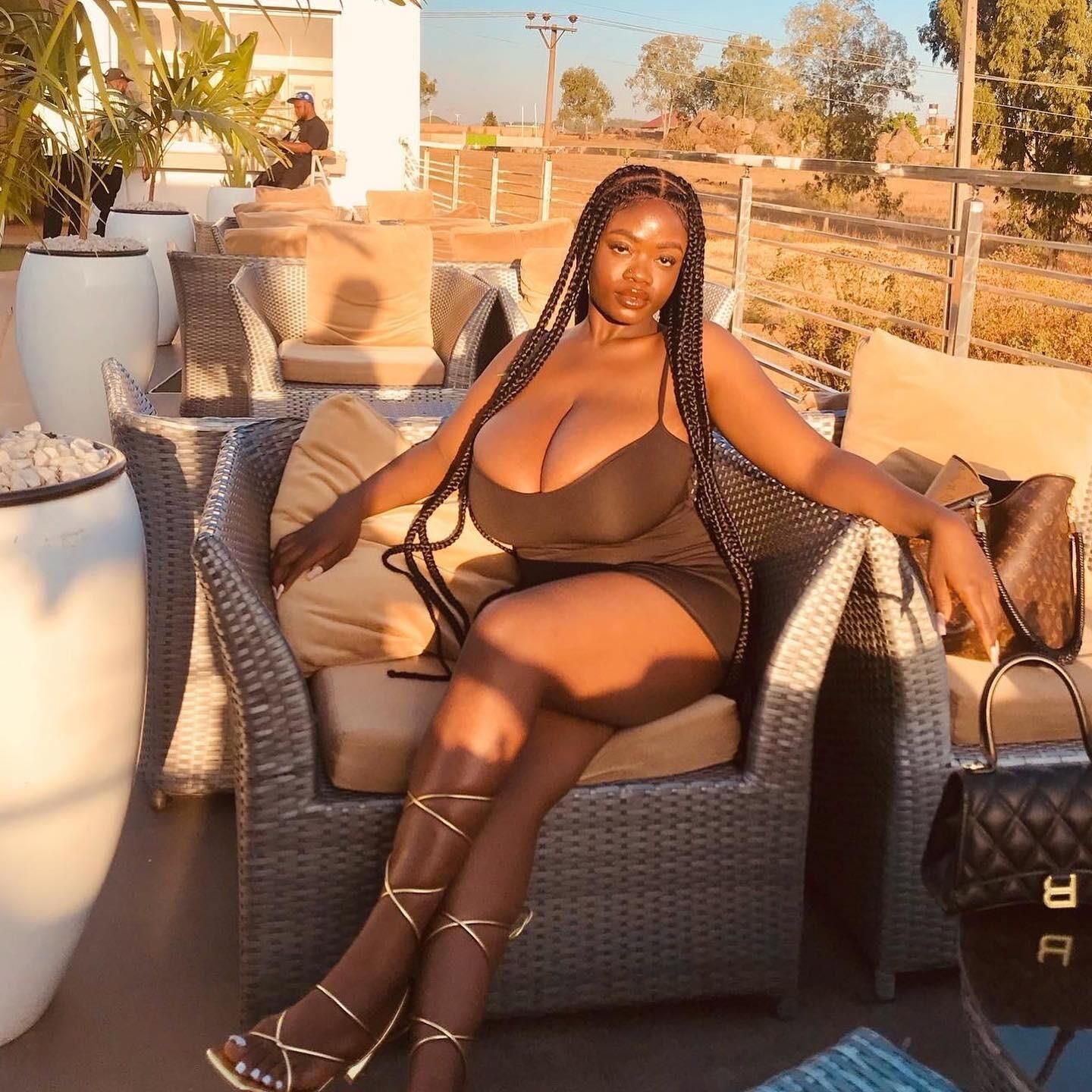 huge black insta tits