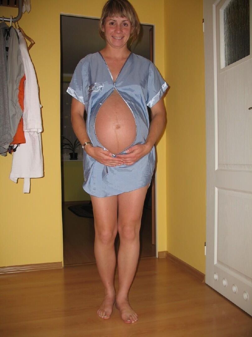 Pregnant Mom At Home