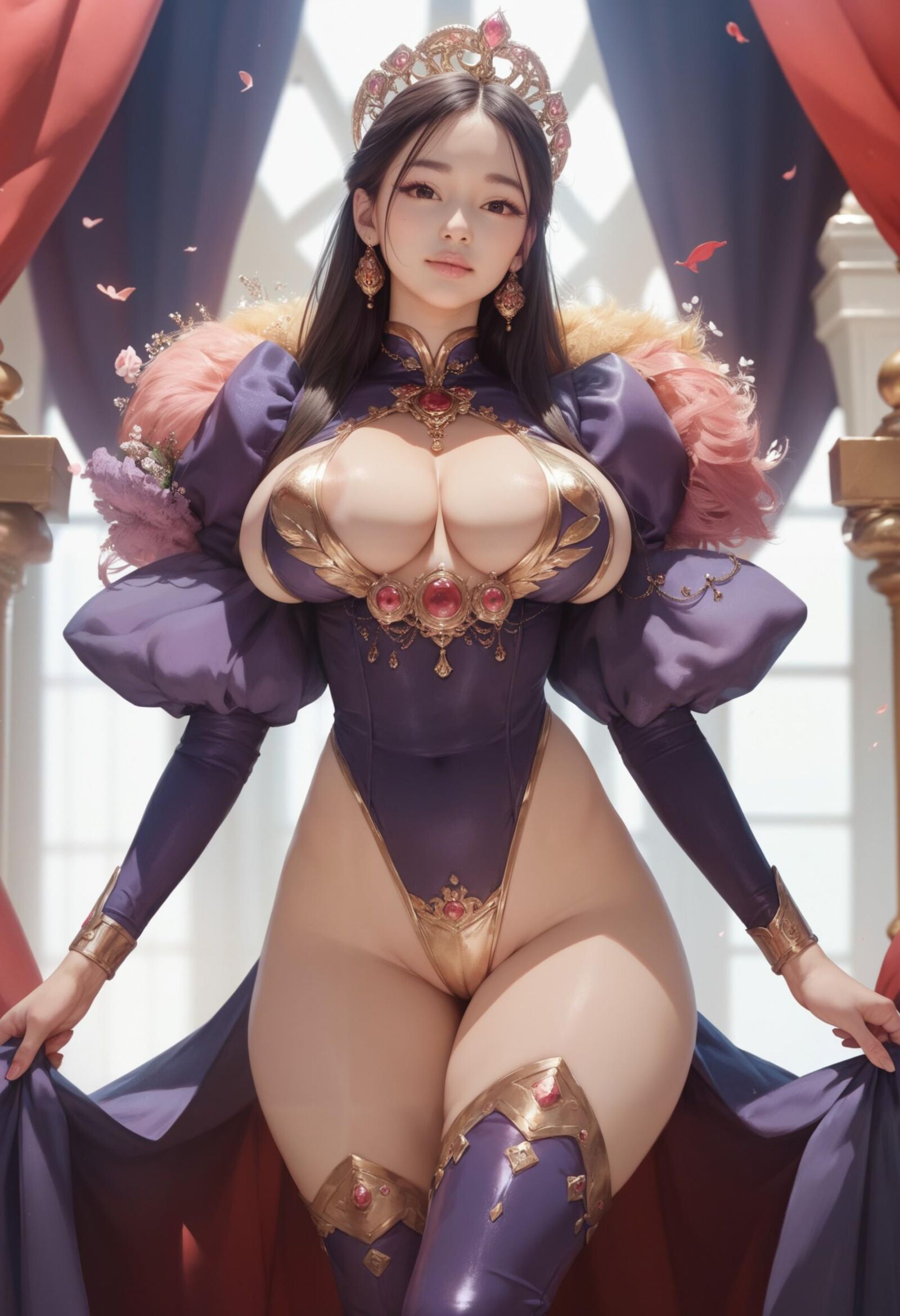 Belleza asiática generada