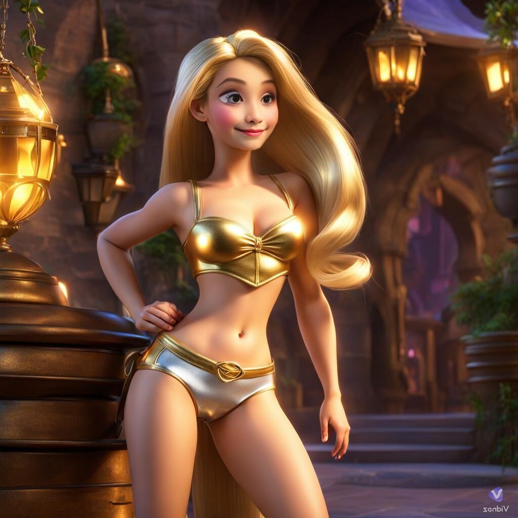 RAPUNZEL  SLUTTY  AI  PICS