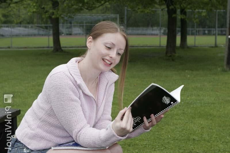 Anna in Black Socks