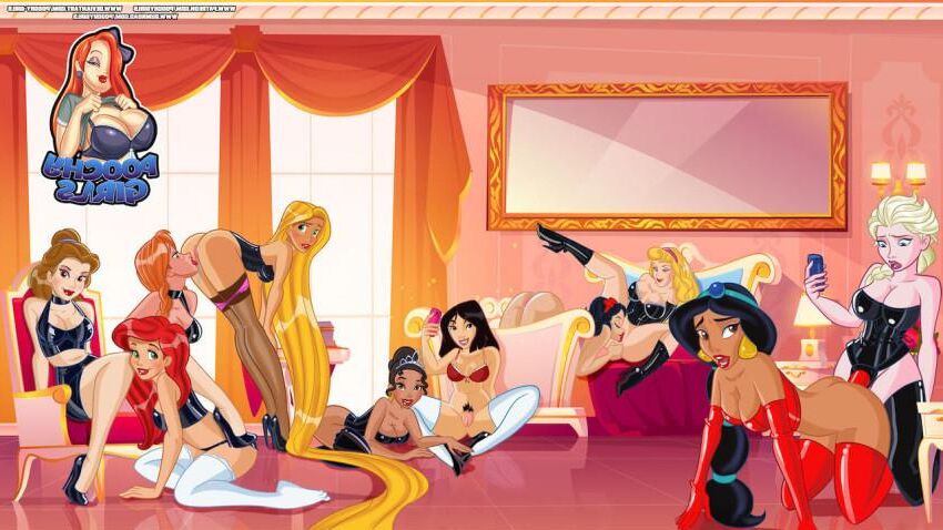 DISNEY PRINCESSES SLUTTY MIX