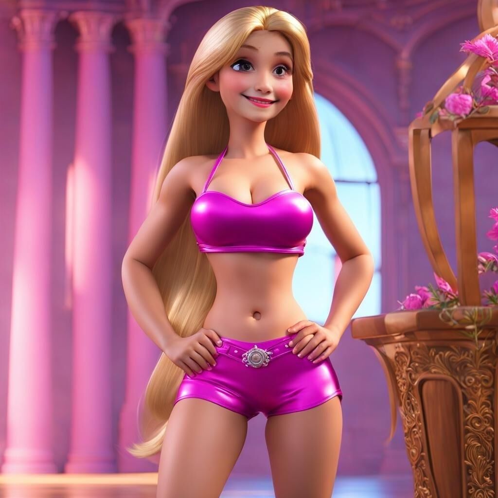 RAPUNZEL  SLUTTY  AI  PICS