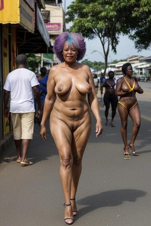 Nude Gabonese in Libreville AI