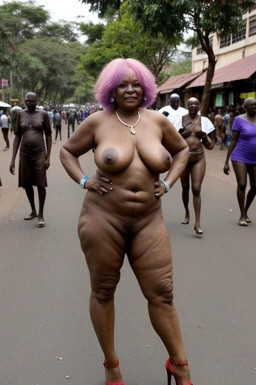 Nude Kenyan in Nairobi AI