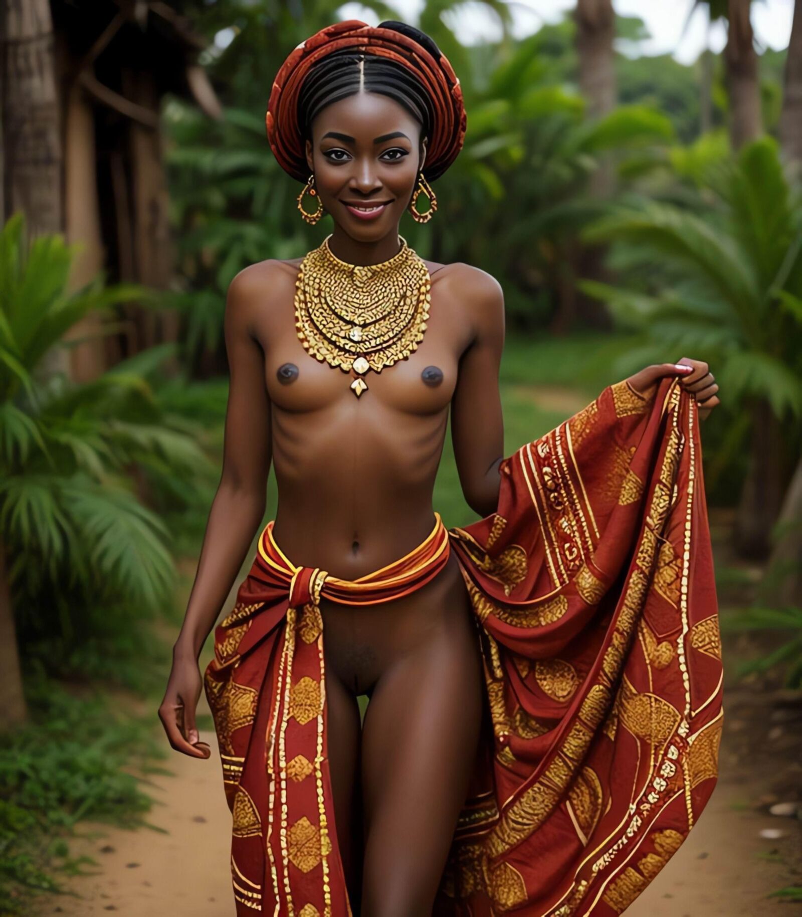 Traditional Kongo fashion