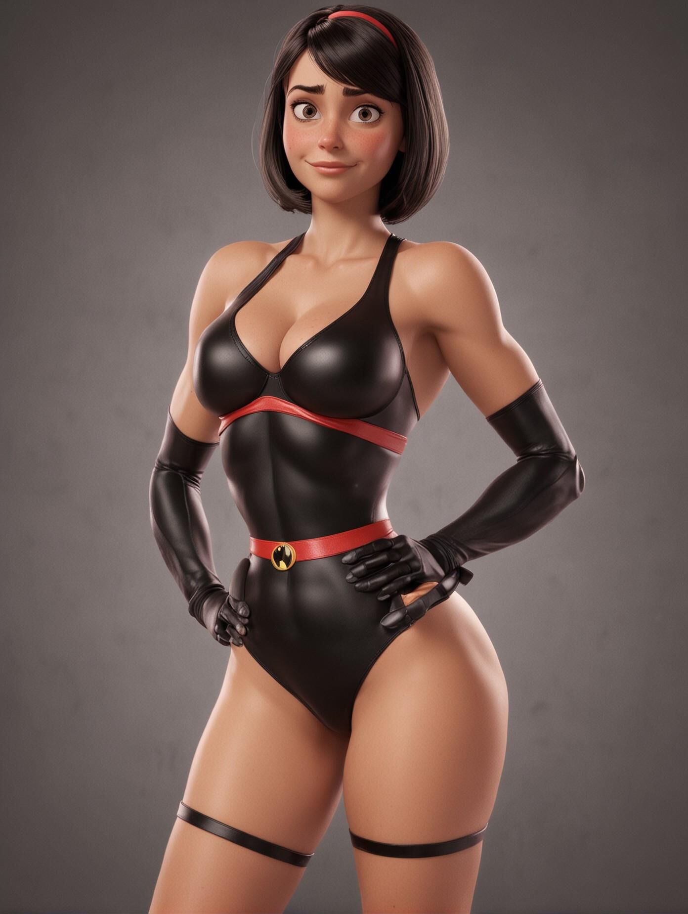 Helen and Violet Parr from the Incredibles 3