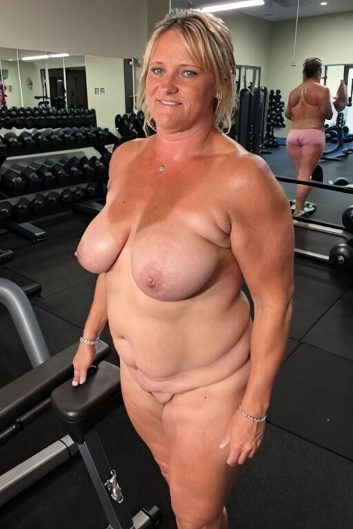 Diane Tanner a slutty schoolteacher at the Gym