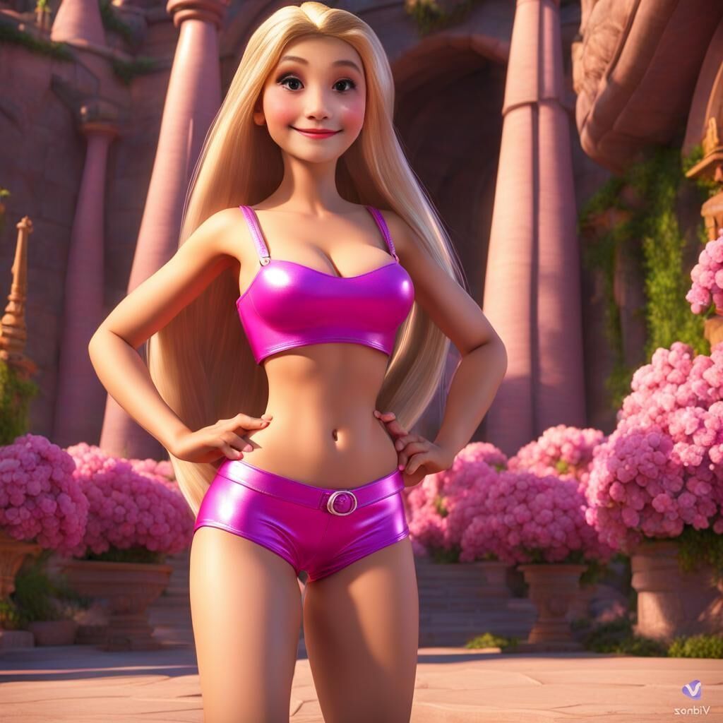 RAPUNZEL  SLUTTY  AI  PICS