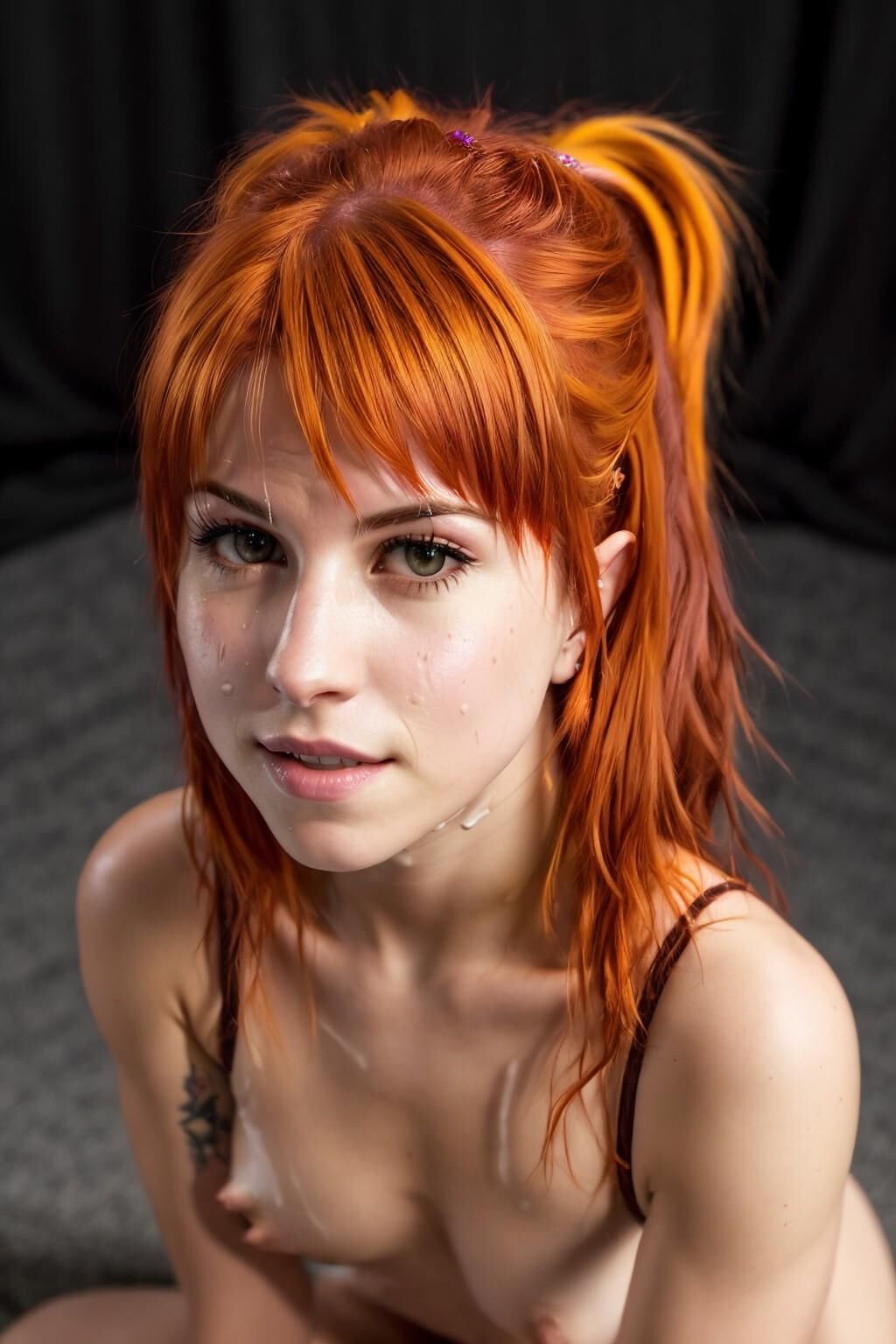 AI KI Redhead Teen Girl 