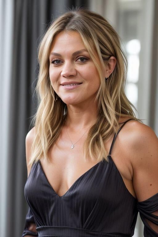 Kelsea en vestidos e íntimas