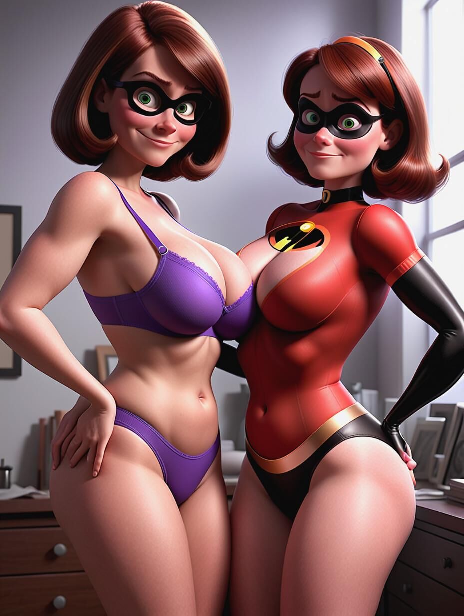 Helen et Violet Parr des Indestructibles 2