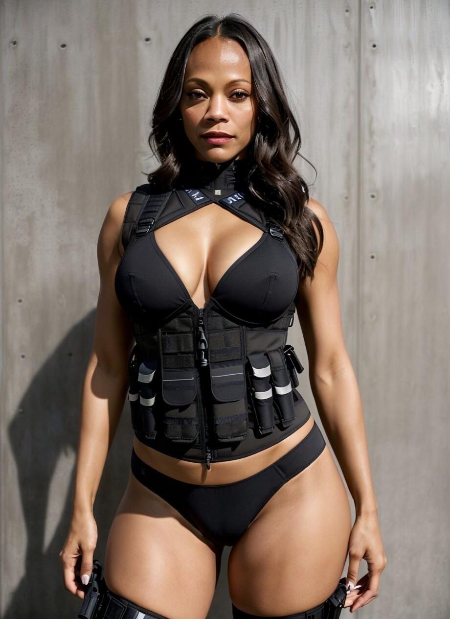 AI- Zoe Saldana - Commando