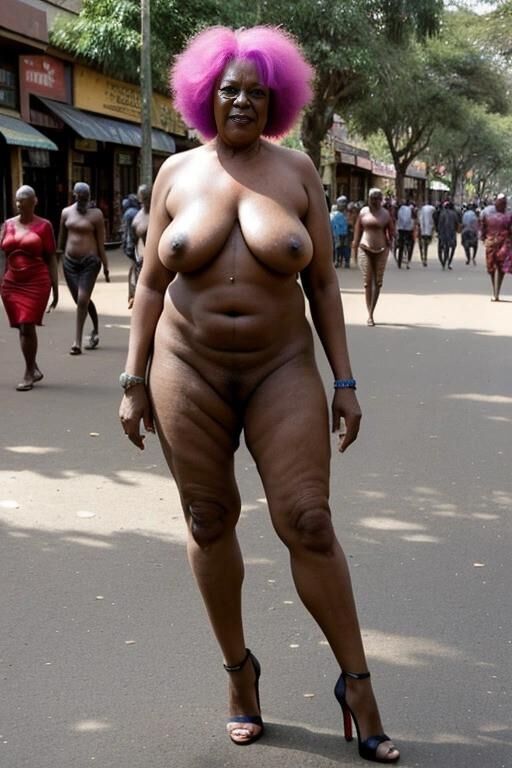 Nude Kenyan in Nairobi AI