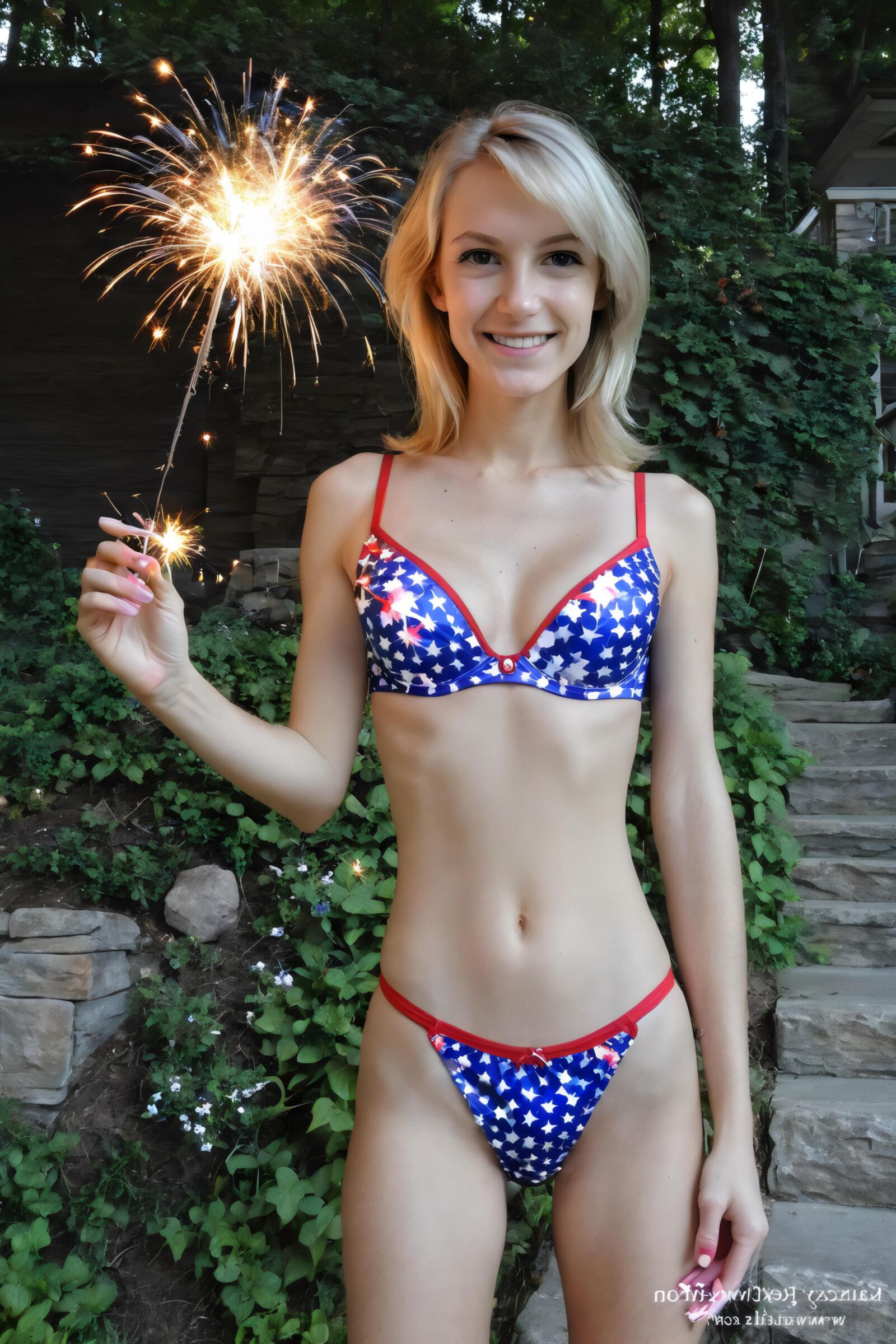 Fappy Independence Day -- Hotties in 4th of July Bikinis