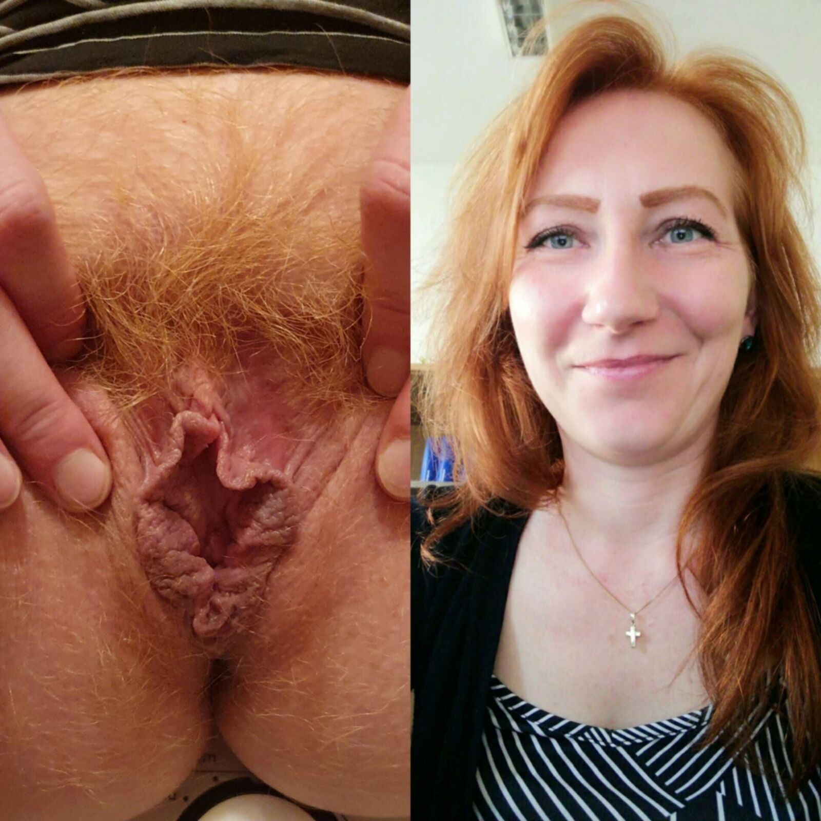 Face pussy redhead 