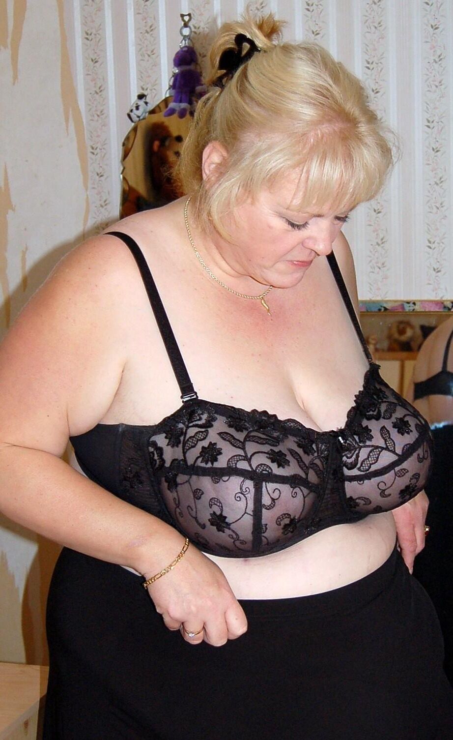 sexy mature bra