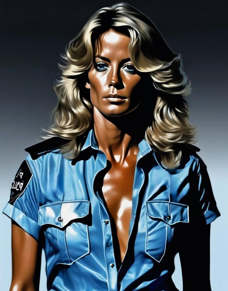 'Miss Victoria Police'  -  'Poster Girl' for Policewoman 1992