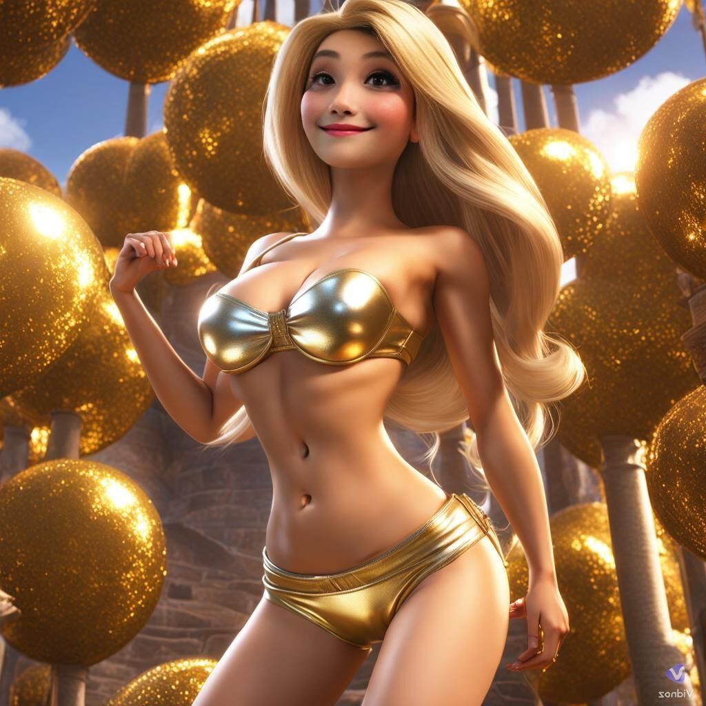 RAPUNZEL  SLUTTY  AI  PICS