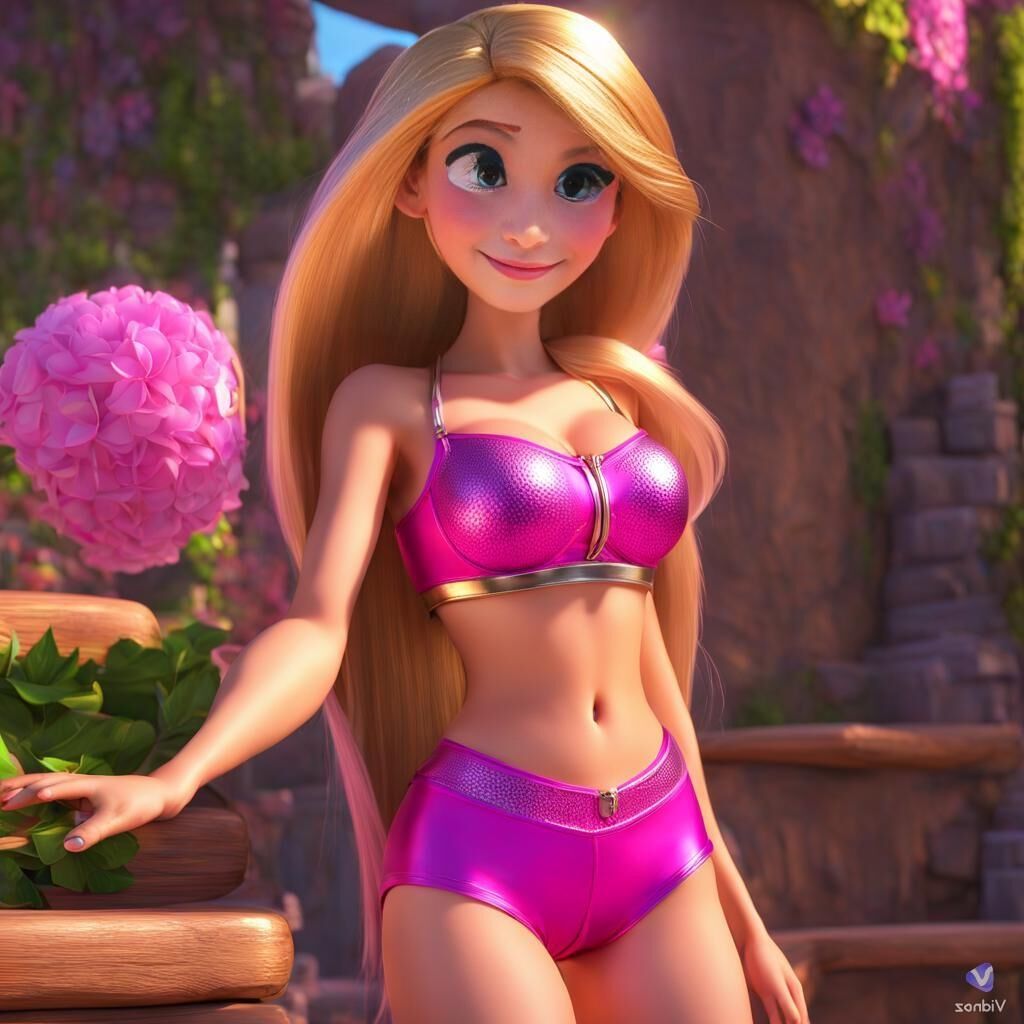 RAPUNZEL  SLUTTY  AI  PICS