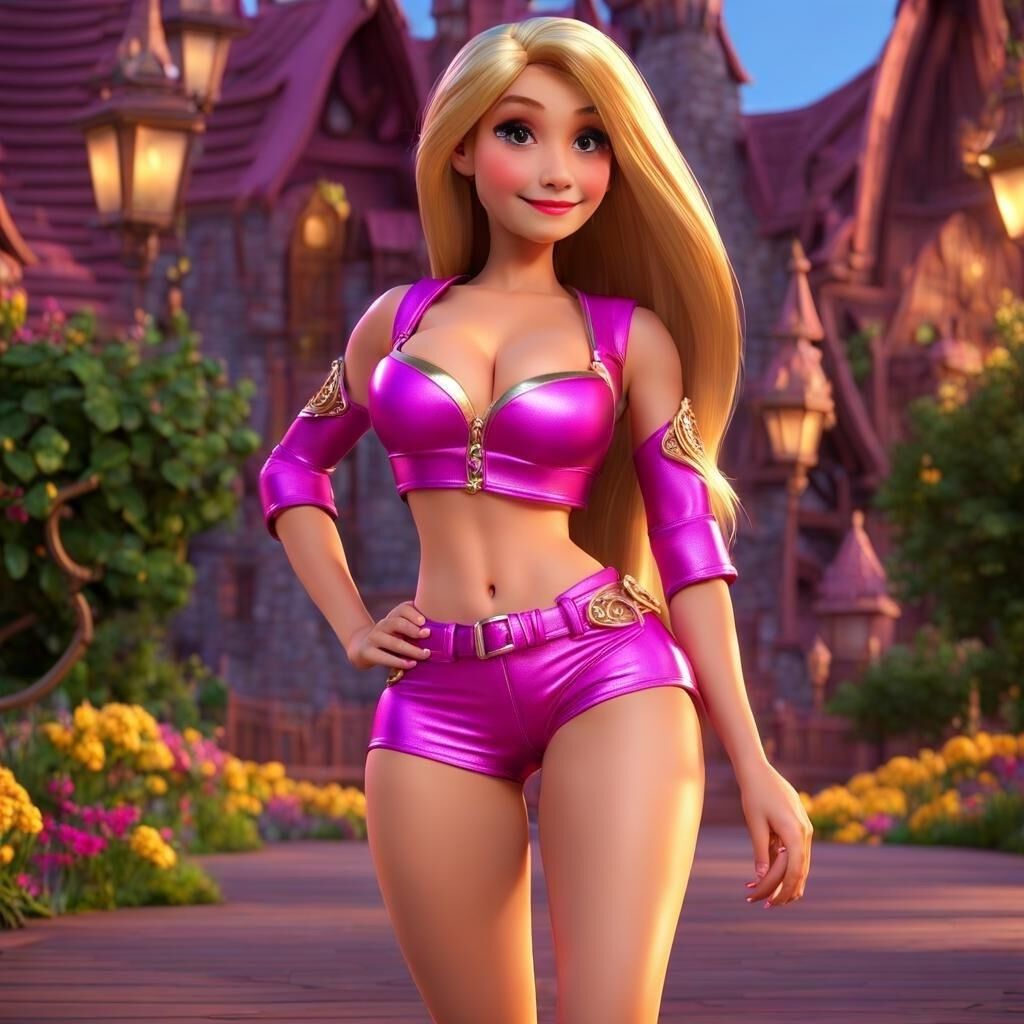 RAPUNZEL  SLUTTY  AI  PICS