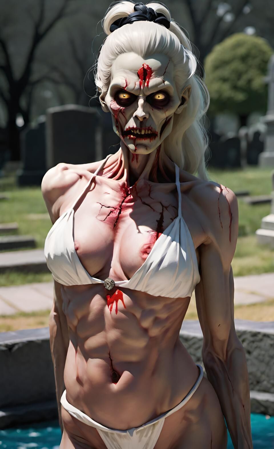 ZOMBIE GAL / 001 /ai