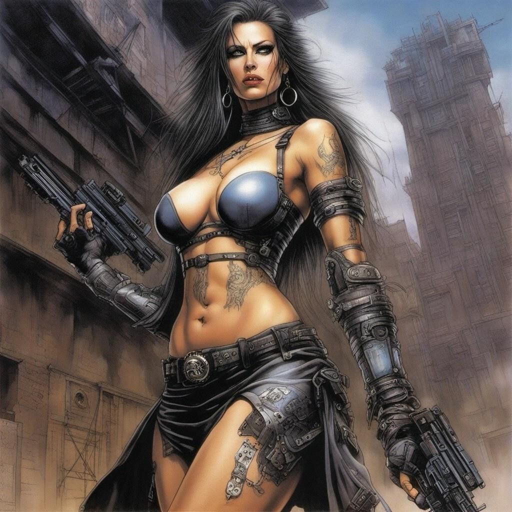 Estilo Luis Royo em Sexy.ai - 01