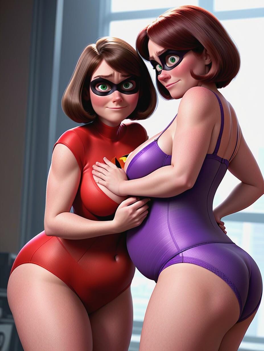 Helen y Violet Parr de Los Increíbles 5