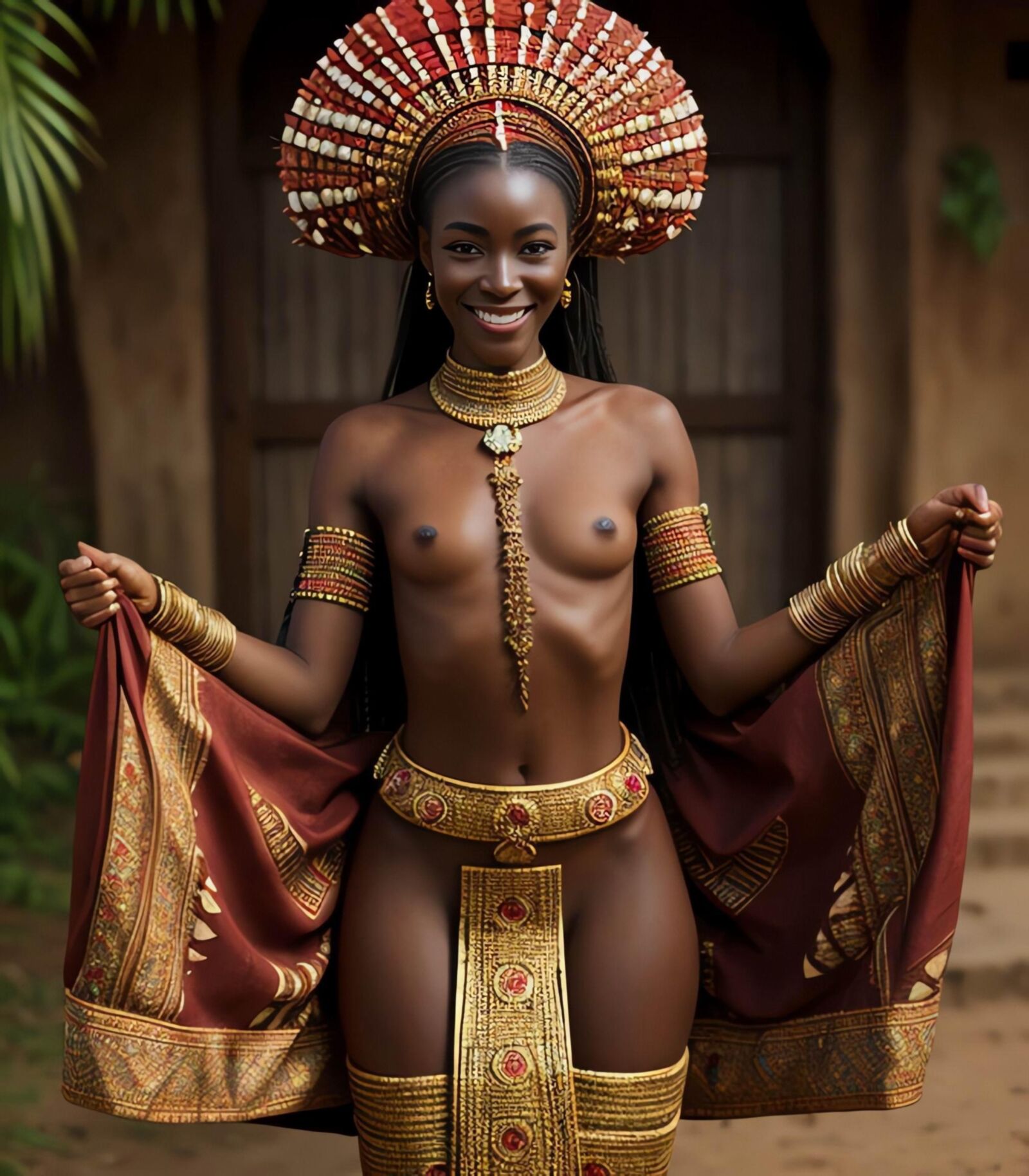 Traditional Kongo fashion