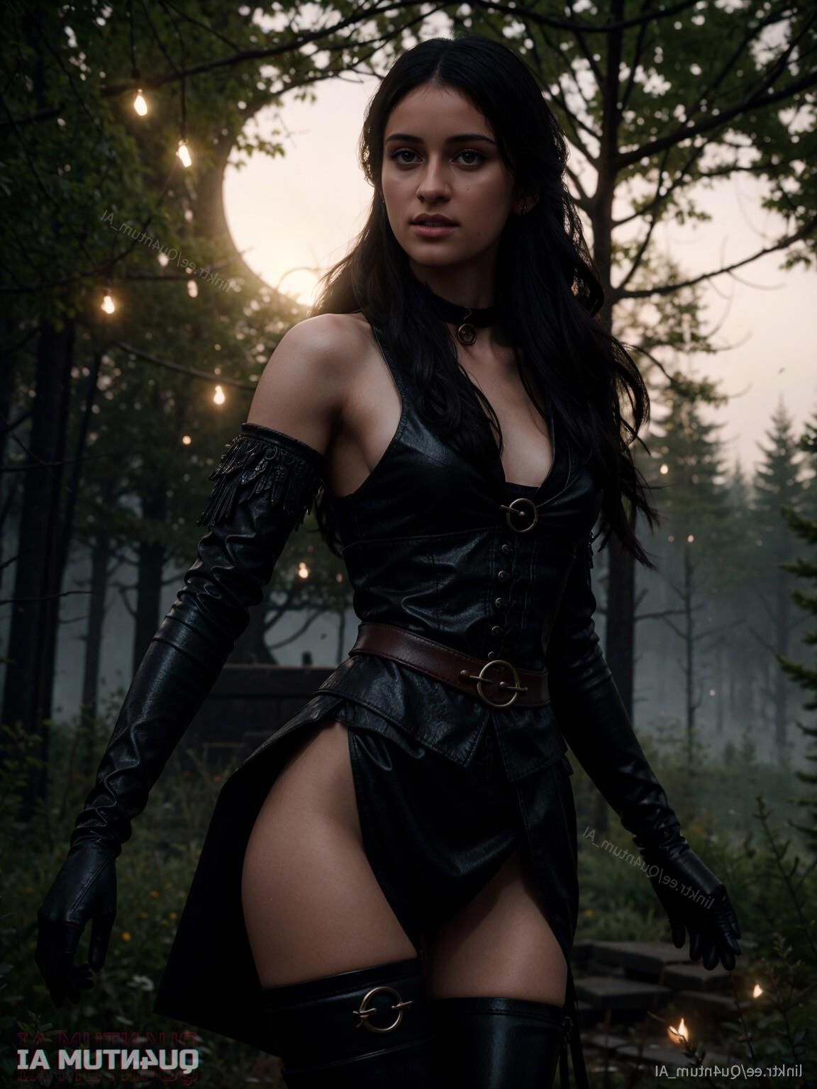 AI Anya Chalotra #The Witcher Yennefer